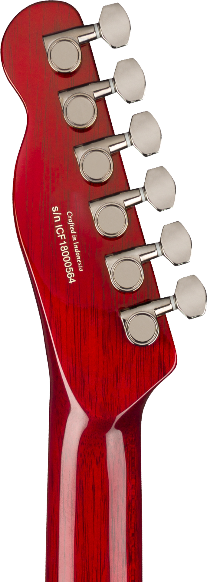 Fender Special Edition Custom Telecaster HH - Crimson Red Transparent - View 5 | MusicMarket