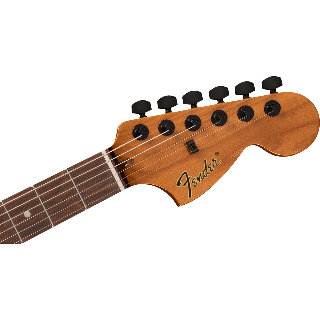 Fender Tom DeLonge Starcaster Semi-Hollow Electric Guitar - Satin Shell Pink - View 4 | MusicMarket