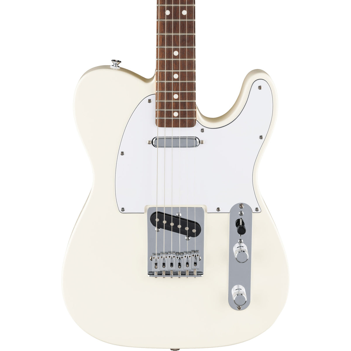 Fender Standard Telecaster - Laurel Fingerboard, White Pickguard, Olympic White - MusicMarket