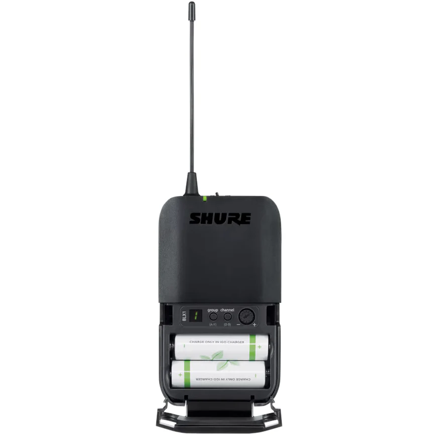 Shure BLX14R/SM35 Rack-Mount Headset Wireless System, H11 Band - Open Box, Mint - View 2 | MusicMarket