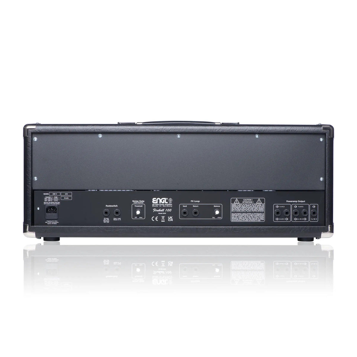 ENGL Amplifiers E635 Fireball 100 100-Watt Guitar Amplifier Head - View 3 | MusicMarket
