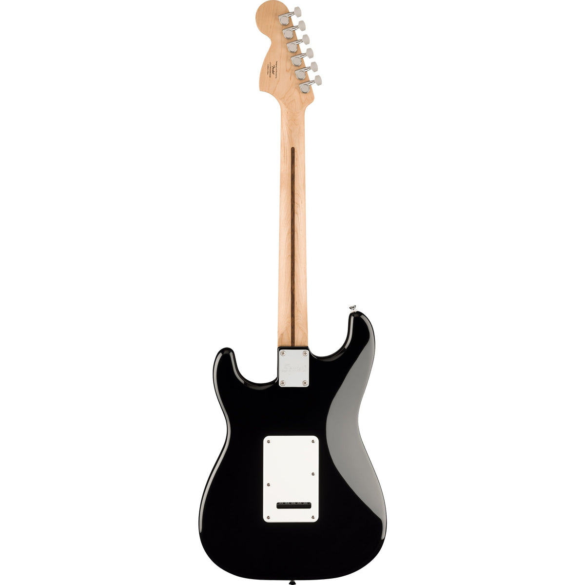 Squier Affinity Series Stratocaster Mustang Micro Pack - Laurel Fingerboard, Black - View 3 | MusicMarket