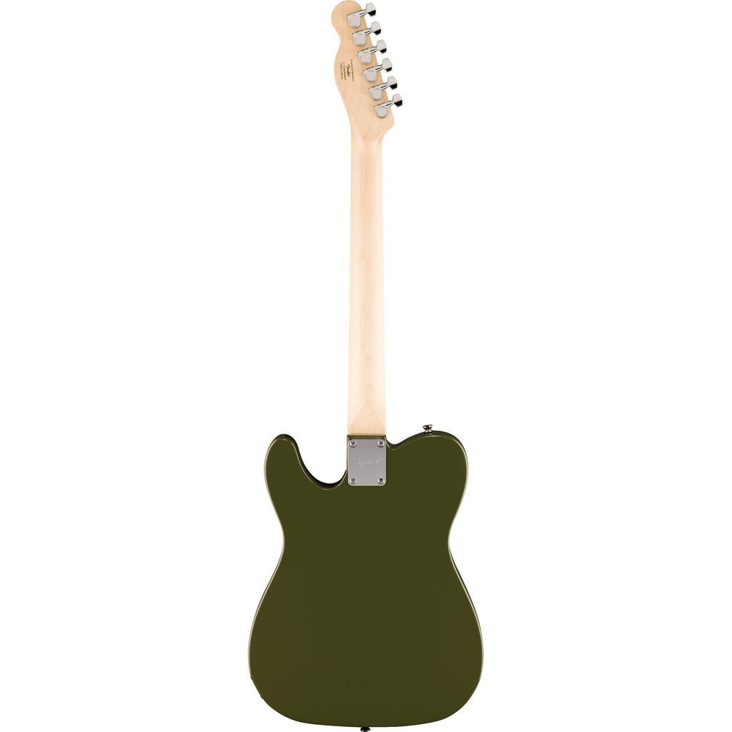 Squier Sonic Esquire H Guitar - Laurel Fingerboard, Black Pickguard, Olive - View 3 | MusicMarket