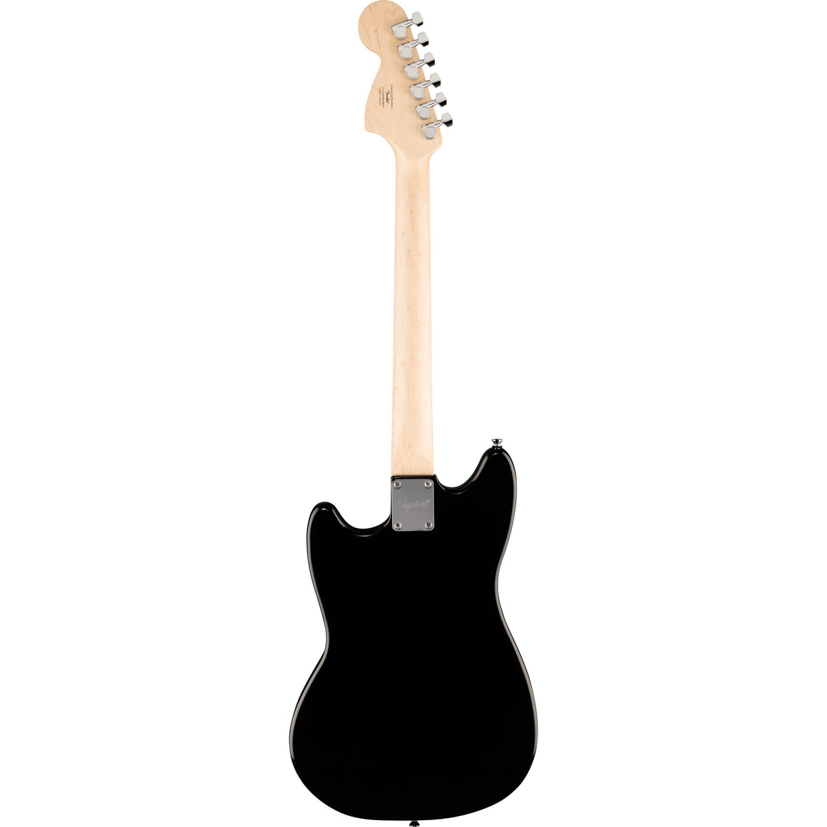 Squier Sonic Mustang HH Guitar - Laurel Fingerboard, Black Pickguard, Black - View 3 | MusicMarket