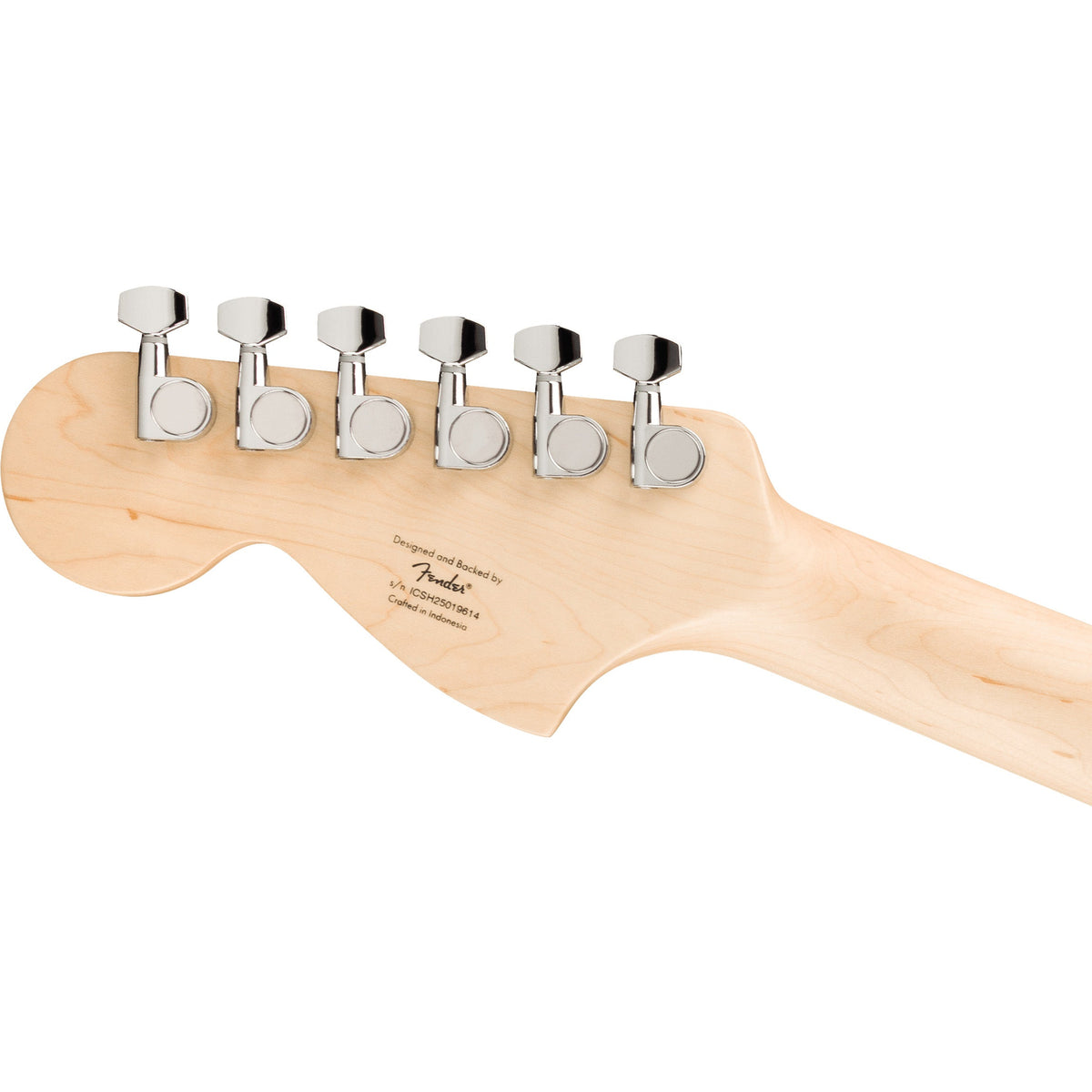 Squier Sonic Mustang HH Guitar - Laurel Fingerboard, Black Pickguard, Black - View 5 | MusicMarket