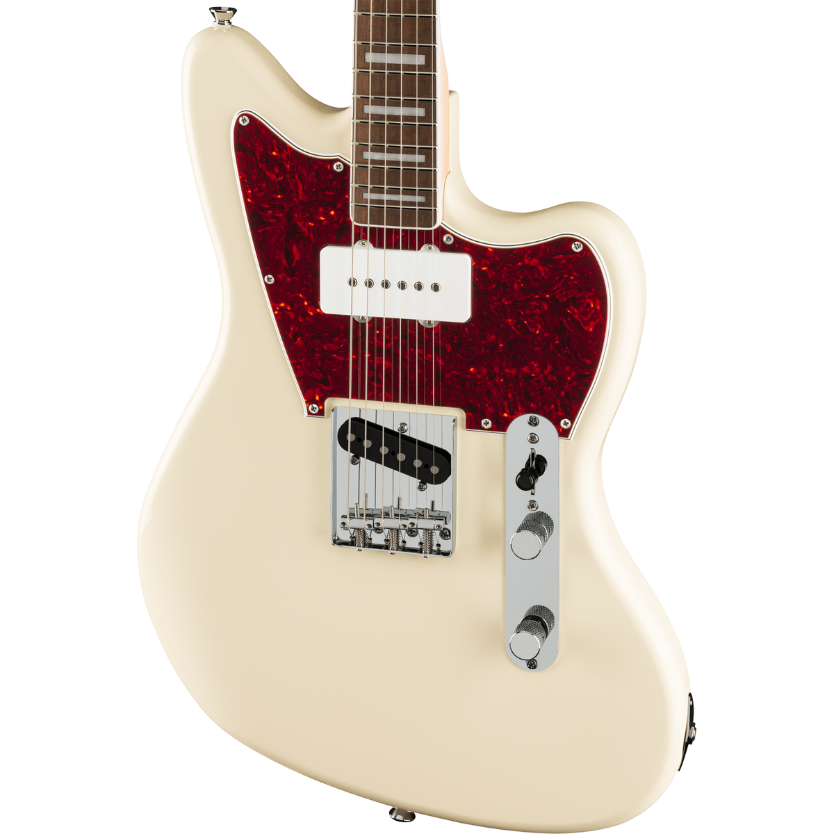 Squier Limited Edition Paranormal Offset Telecaster SJ - Laurel Fingerboard, Tortoiseshell Pickguard, Olympic