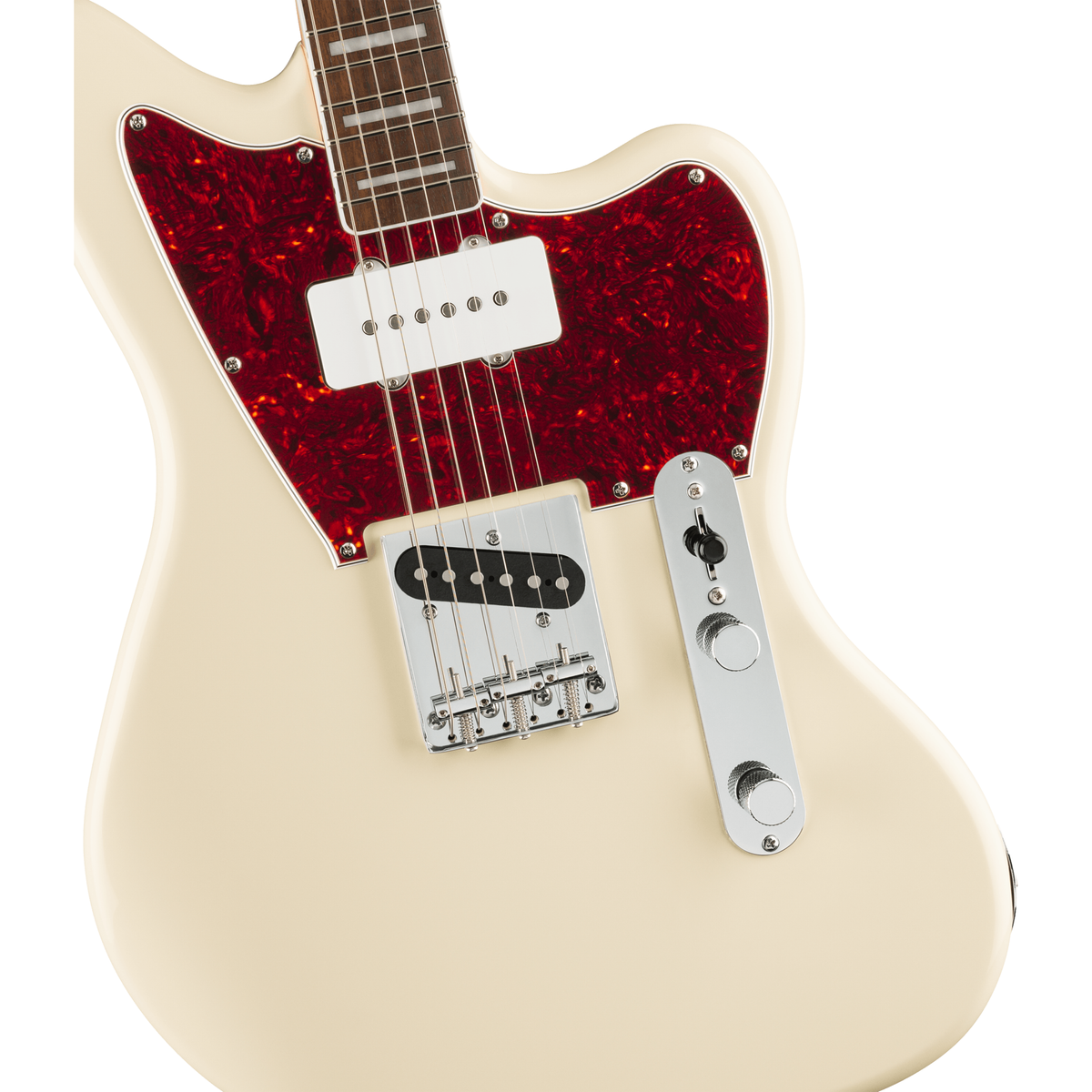 Squier Limited Edition Paranormal Offset Telecaster SJ - Laurel Fingerboard, Tortoiseshell Pickguard, Olympic
