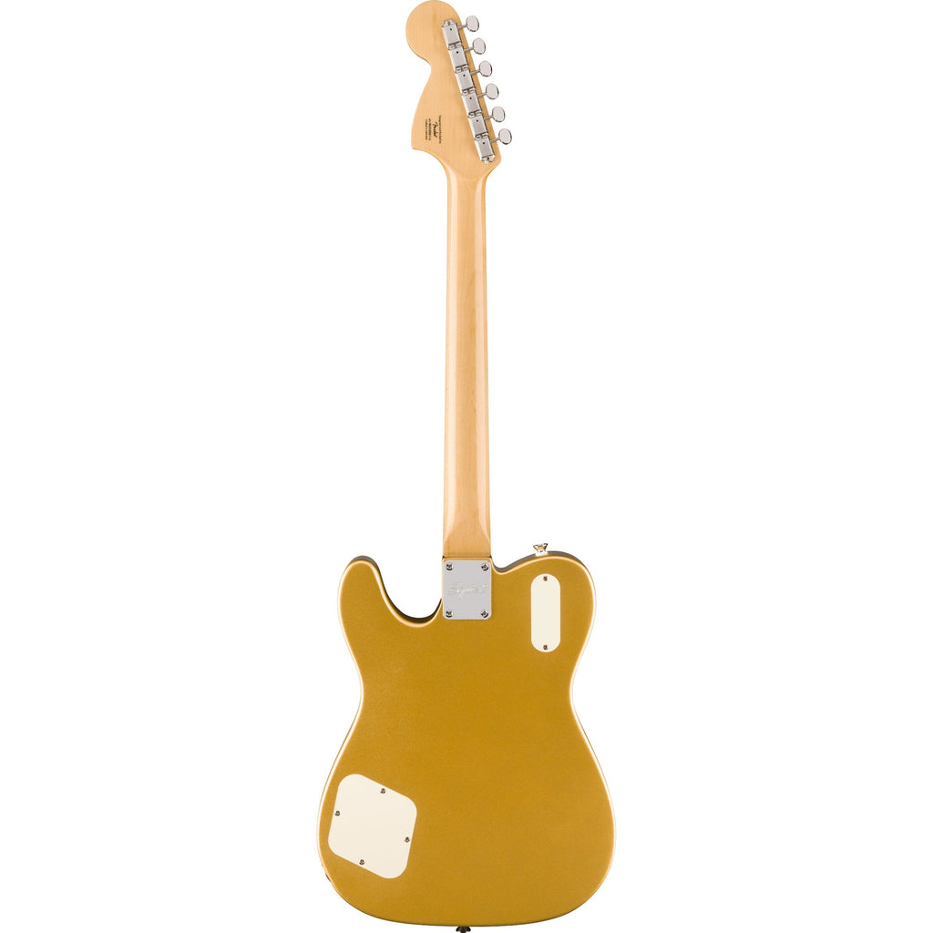 Squier Limited-edition Paranormal Troublemaker Telecaster Deluxe - Aztec Gold - View 2 | MusicMarket
