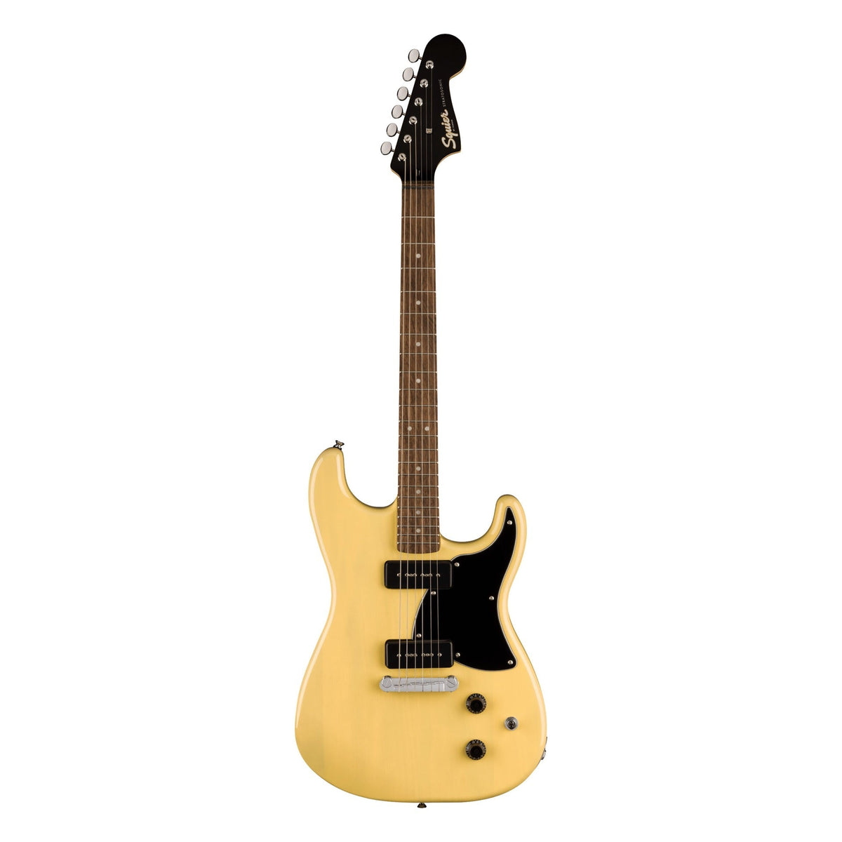 Squier Paranormal Strat-O-Sonic Electric Guitar - Vintage Blonde - View 2 | MusicMarket