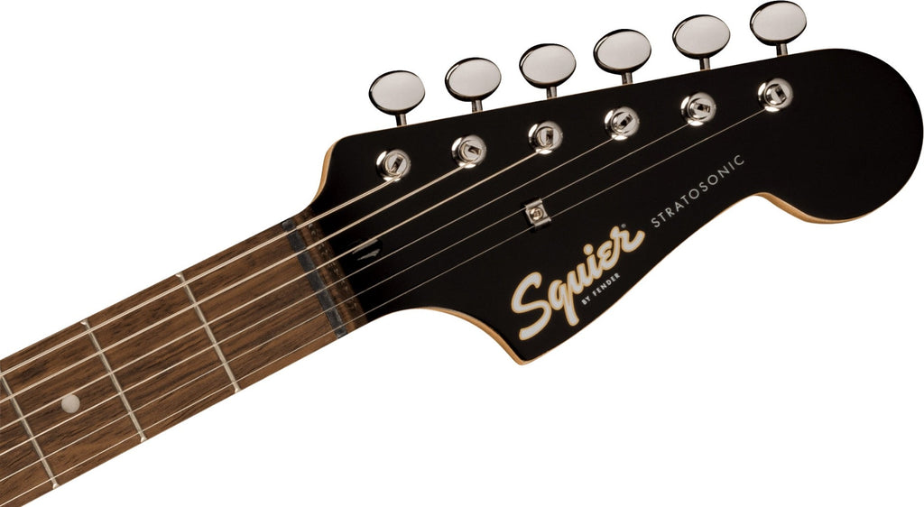 Squier Paranormal Strat-O-Sonic Electric Guitar - Vintage Blonde - View 4 | MusicMarket