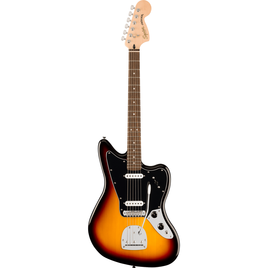 Squier Affinity Series Jaguar Electric Guitar - 3-Color Sunburst - View 2 | MusicMarket
