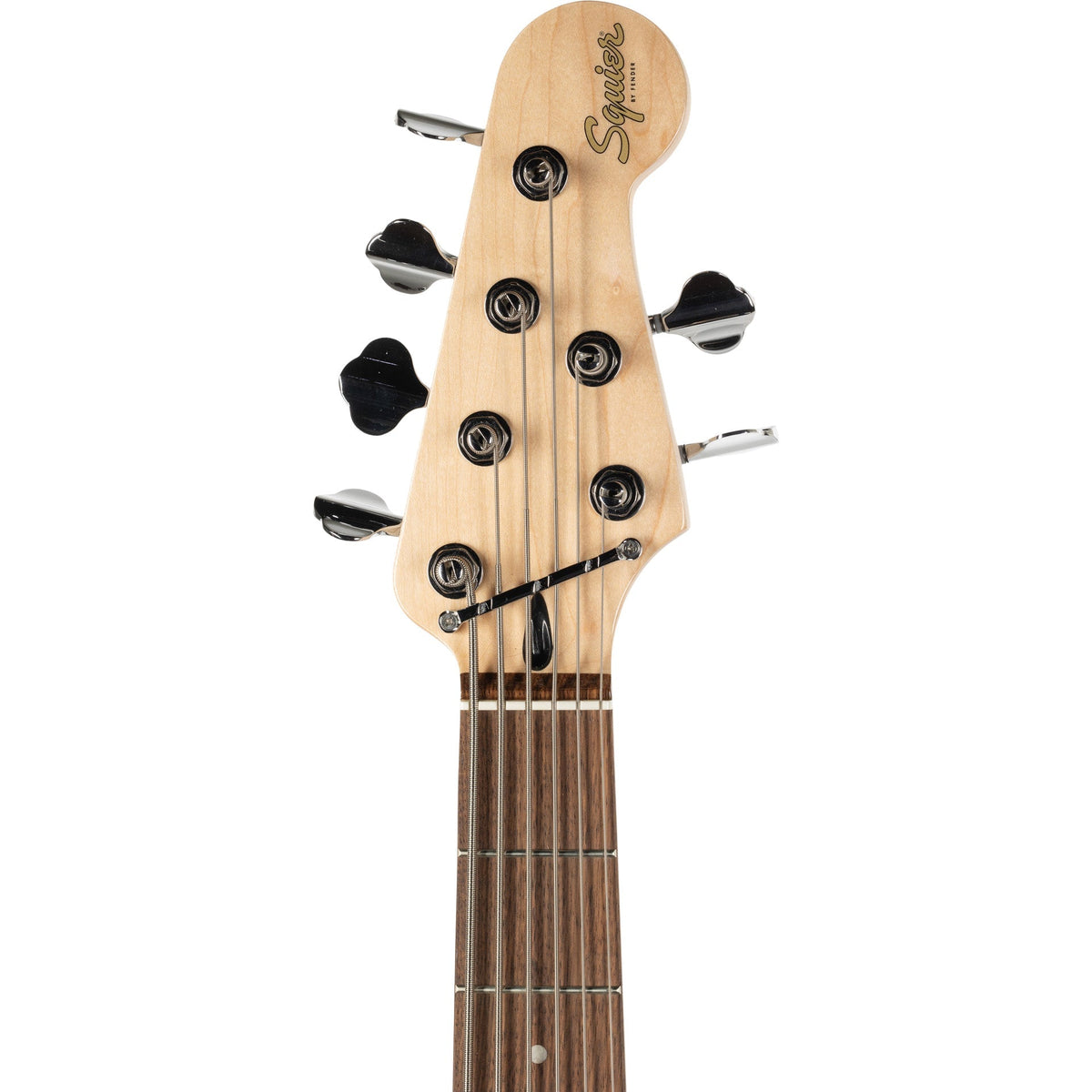 Squier Affinity Series Jazz Bass VI 6 String - Black Metallic - View 4 | MusicMarket