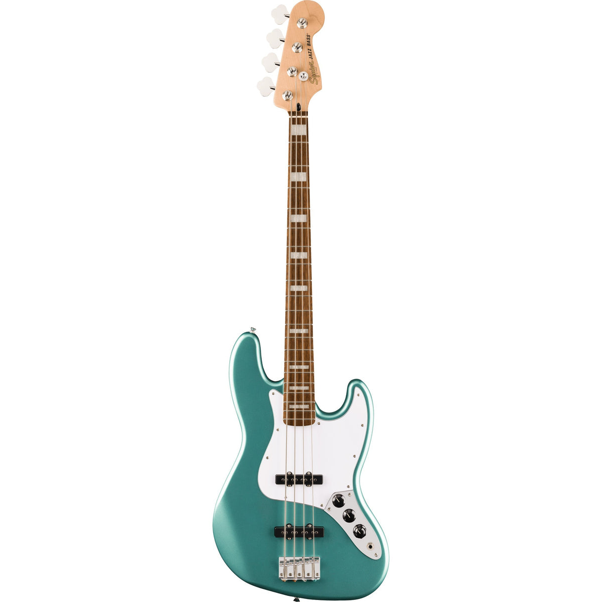 Squier Affinity Series Active Jazz Bass - Mystic Sea Foam Green - View 2 | MusicMarket