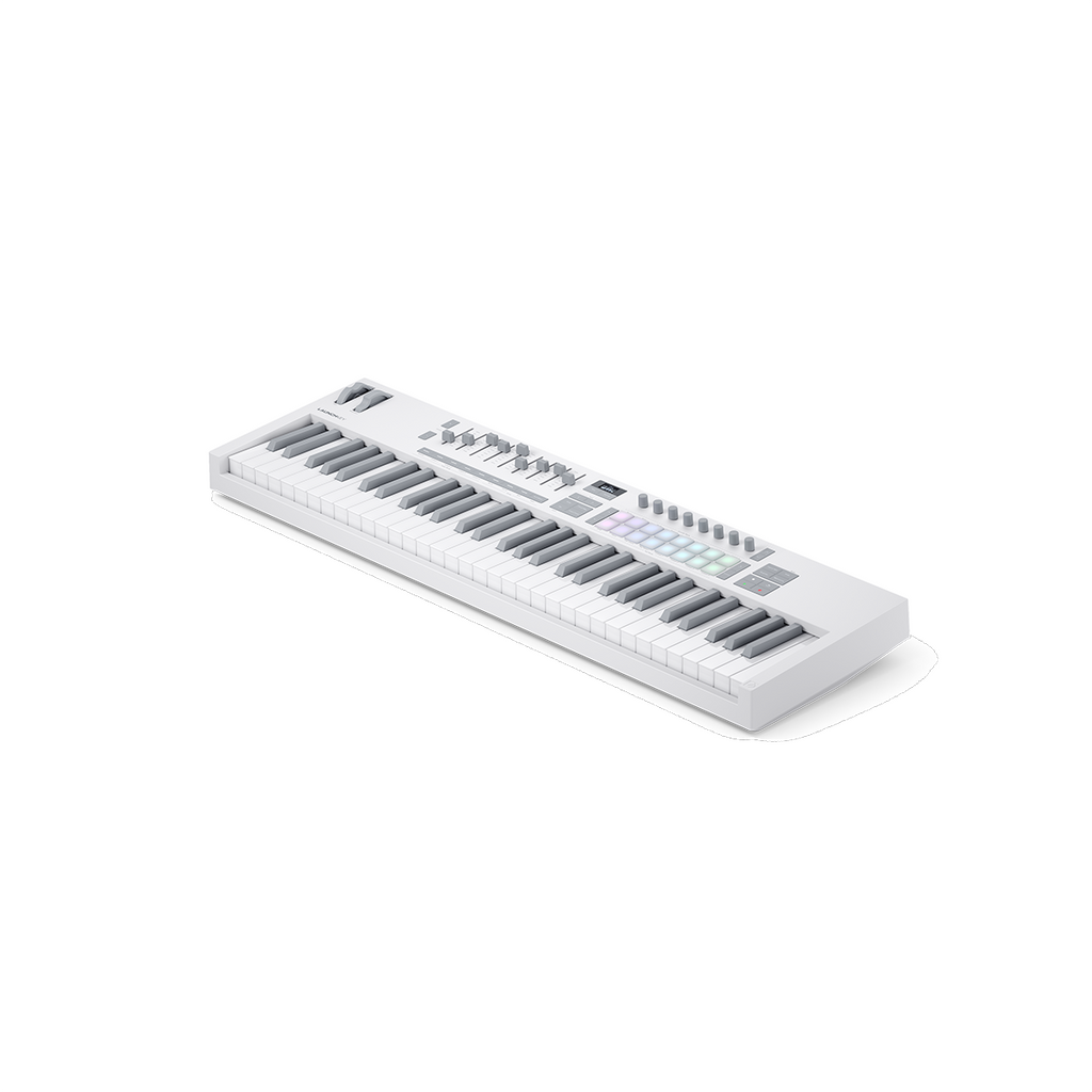 Novation Launchkey 61 MK4 61-Key MIDI Keyboard Controller - White - View 4 | MusicMarket