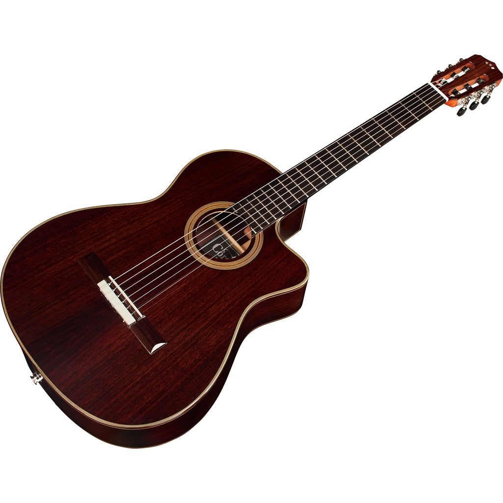 Cordoba Fusion 12 Rose II Acoustic Electric Guitar - Natural - View 5 | MusicMarket