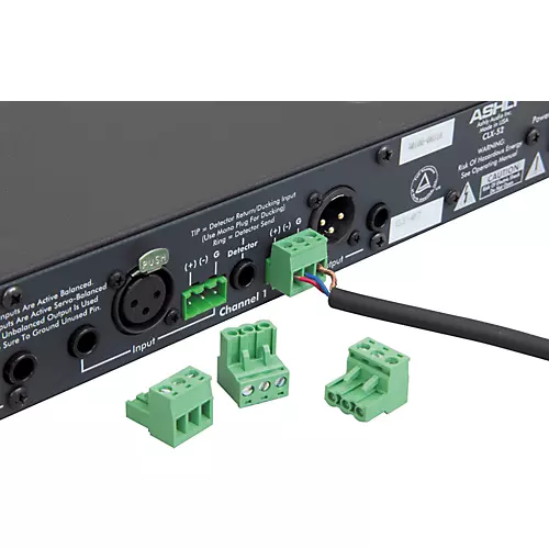 Ashly Audio CLX-52 2-Channel Peak Compressor and Limiter - View 3 | MusicMarket