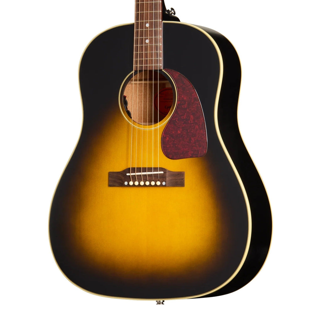 Epiphone J-45 Standard Acoustic Electric Guitar - Vintage Sunburst - View 3 | MusicMarket