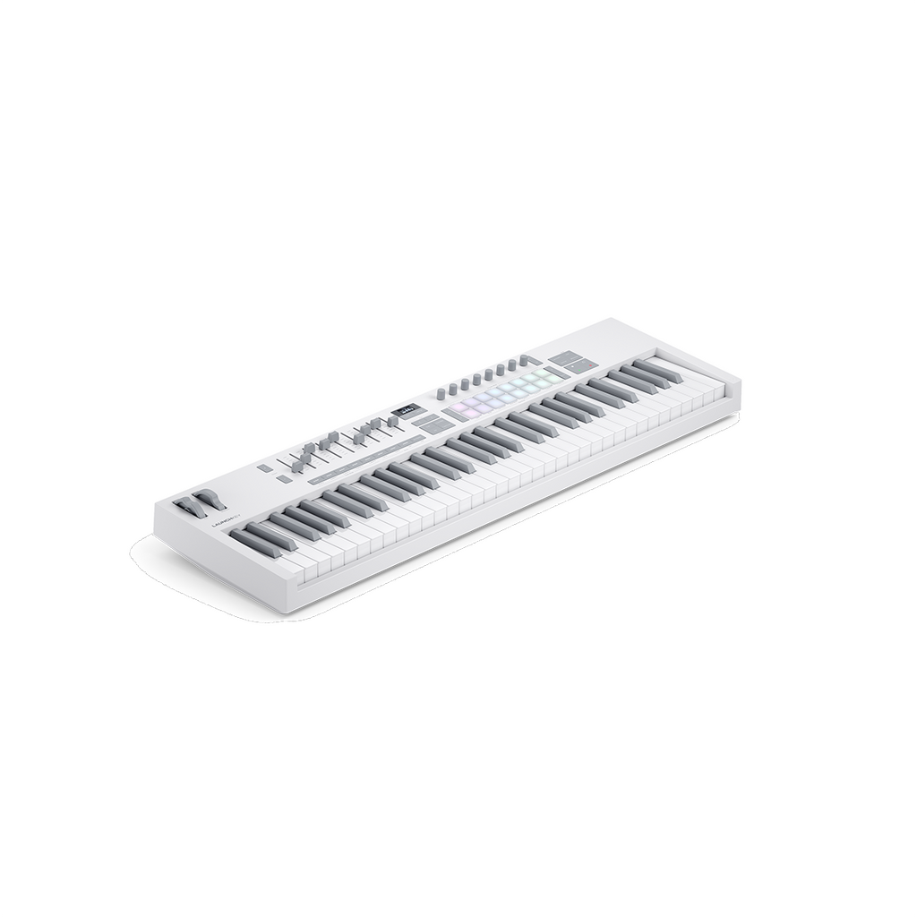 Novation Launchkey 61 MK4 61-Key MIDI Keyboard Controller - White - View 6 | MusicMarket