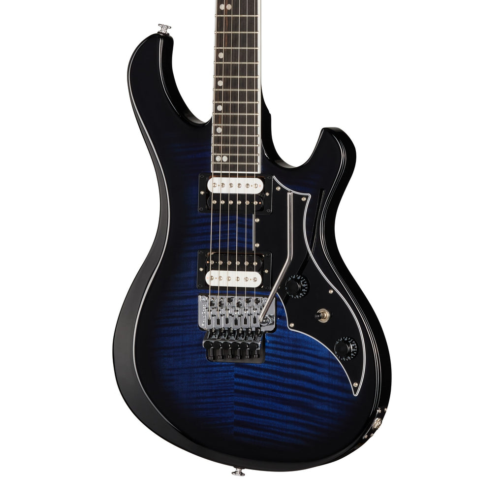 Gibson USA Victory Floyd Rose Electric Guitar - Deep Blue Ocean Burst - View 3 | MusicMarket