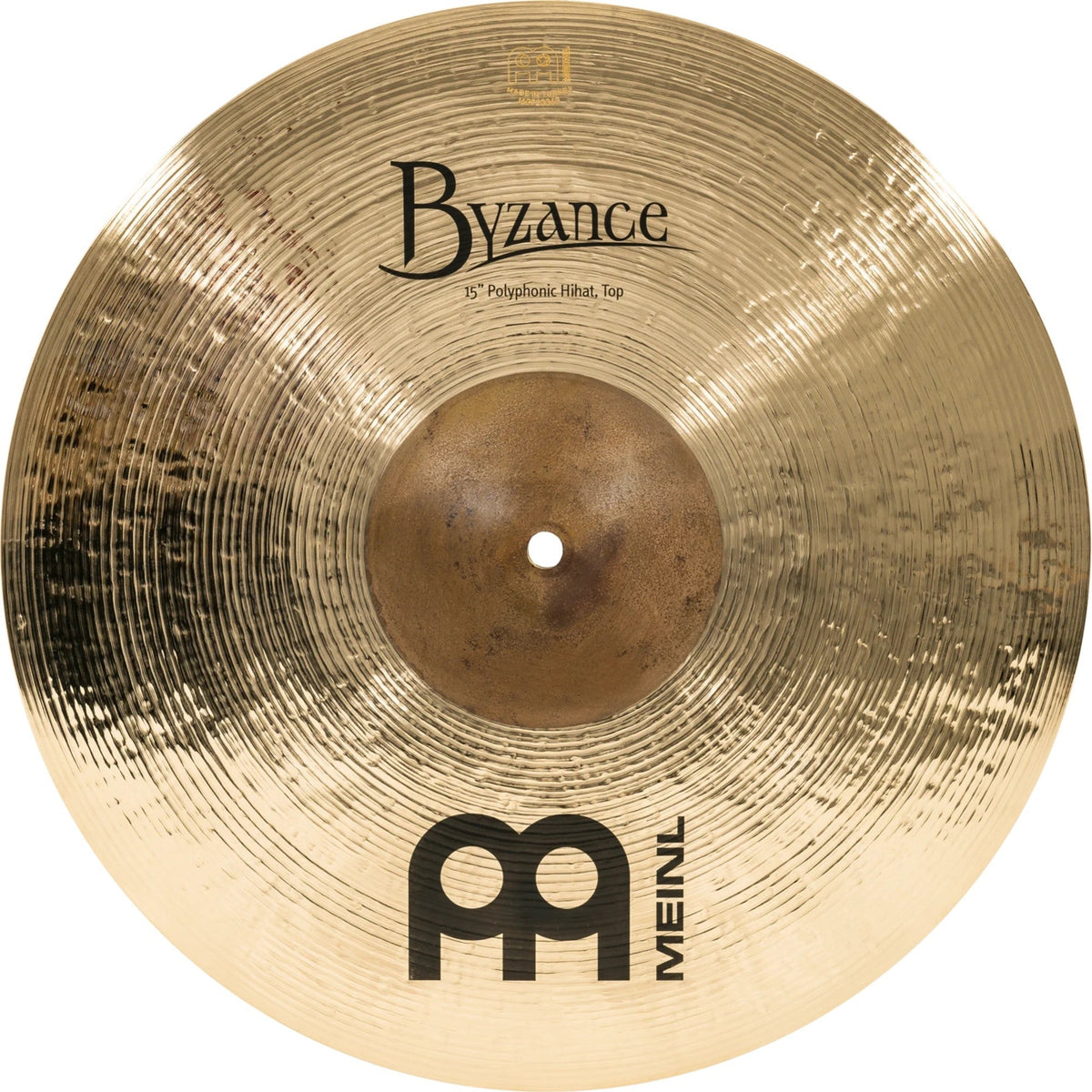 Meinl 15-Inch Byzance Brilliant Polyphonic Hi-Hat Cymbals - View 5 | MusicMarket