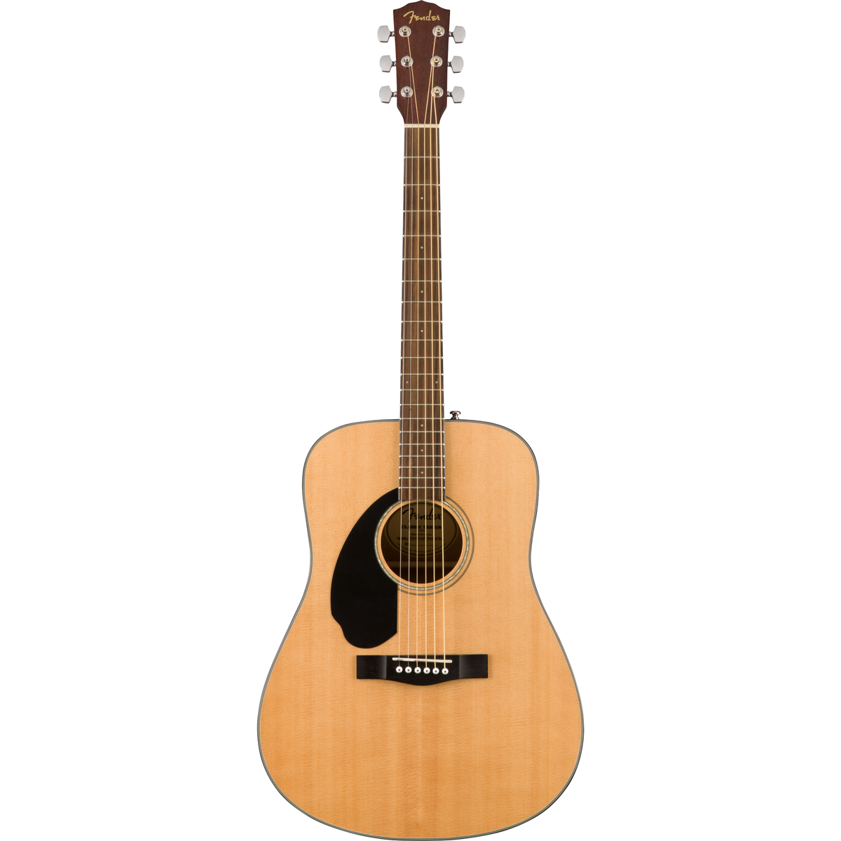 Fender CD-60S Left Handed Acoustic Guitar - Walnut Fingerboard, Natural - View 2 | MusicMarket