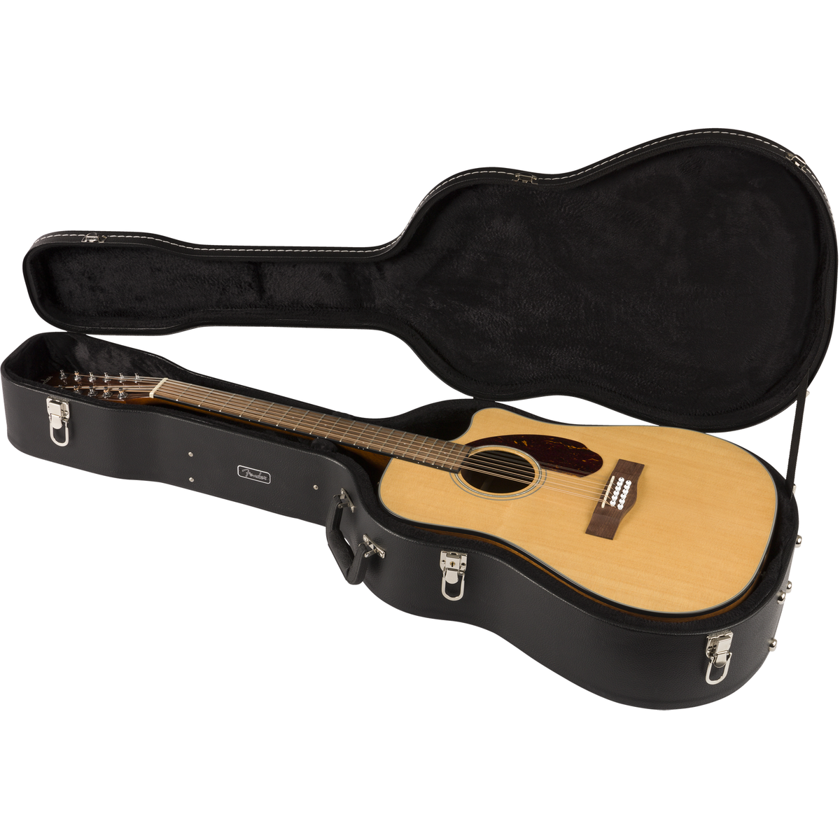 Fender CD-140SCE 12-String Acoustic Electric Guitar -Walnut Fingerboard, Natural - View 8 | MusicMarket