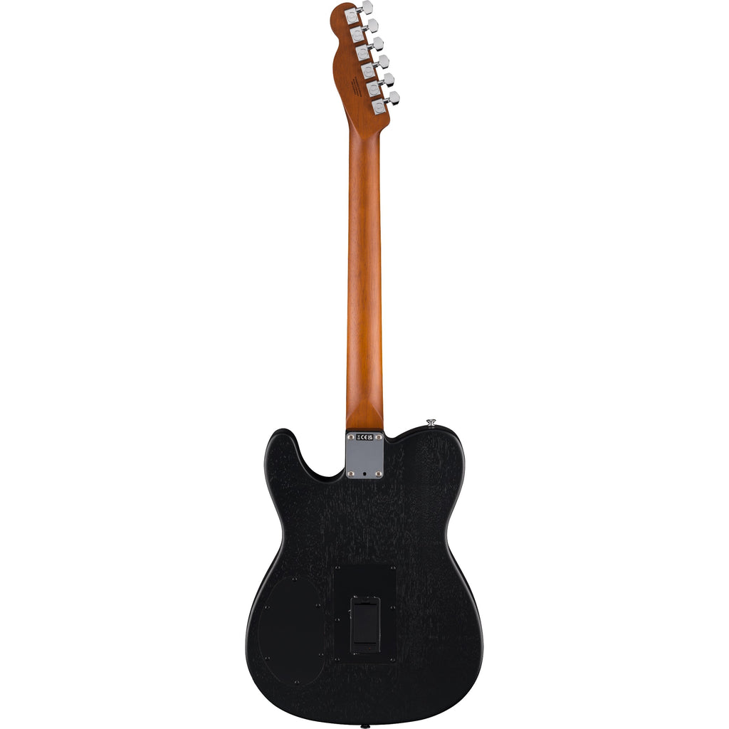 Fender Acoustasonic Standard Telecaster Acoustic-Electric Guitar - Black - View 3 | MusicMarket