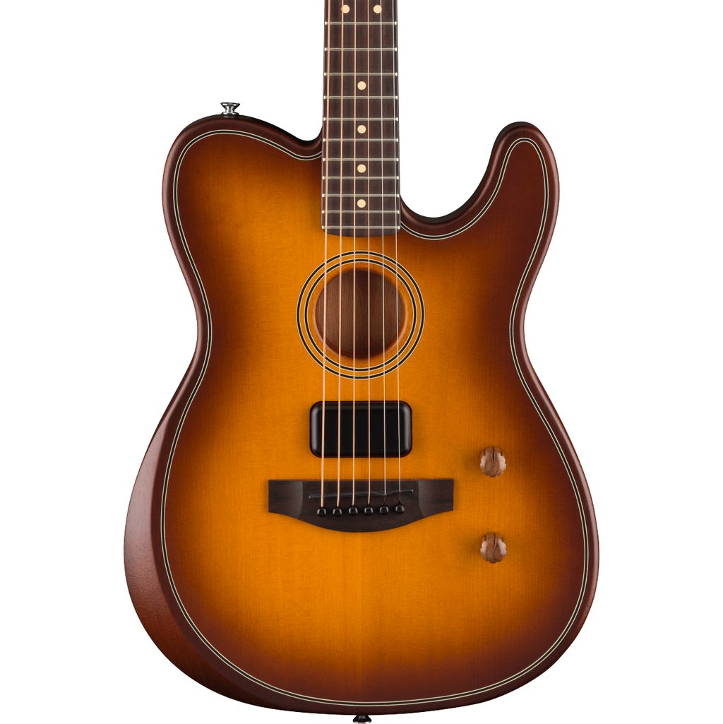 Fender Acoustasonic Standard Telecaster Acoustic Electric Guitar - Honey Burst - MusicMarket