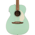Fender California Standard Monterey E Acoustic/Electric - Ivory Pickguard, Surf Green - MusicMarket