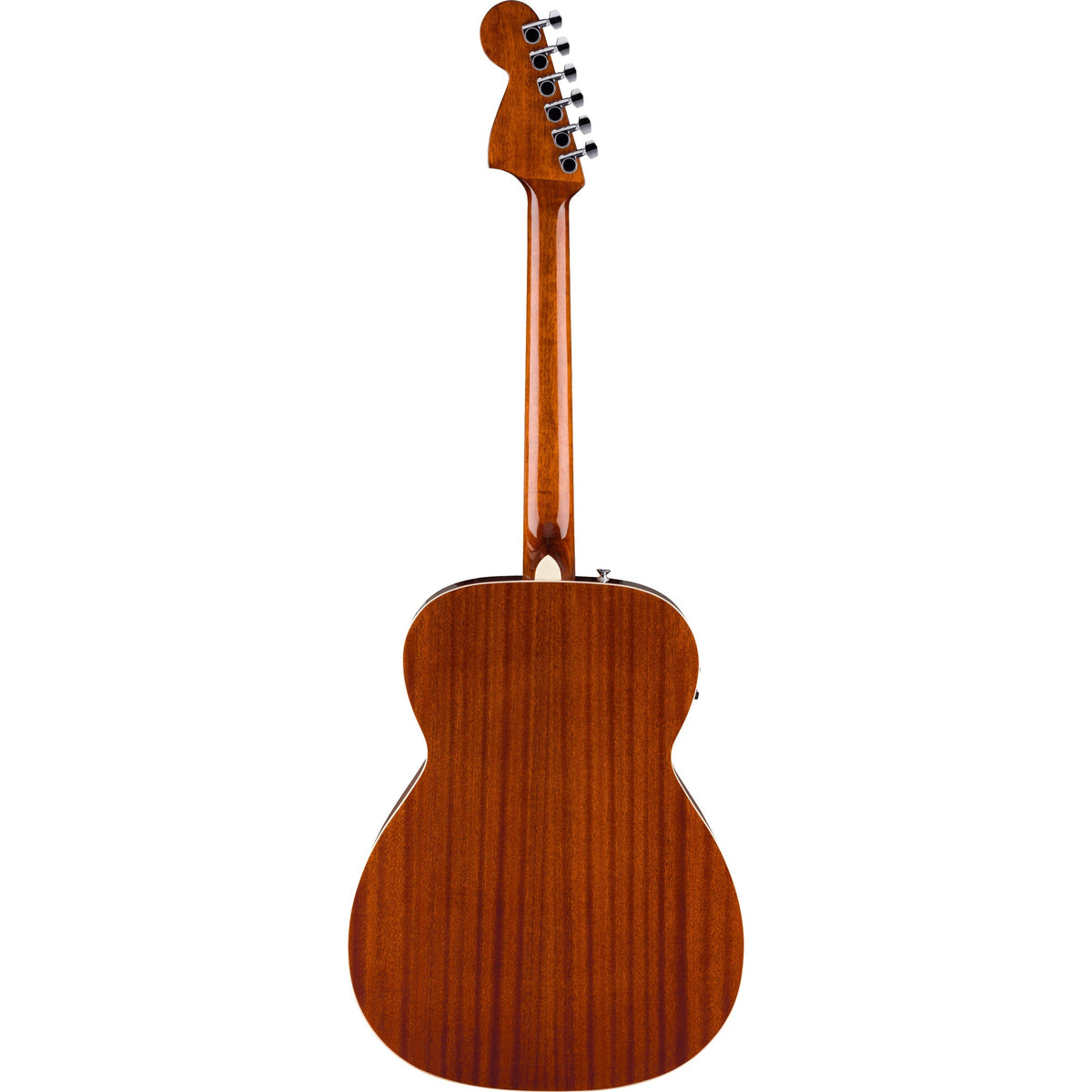 Fender California Standard Monterey E Acoustic Electric - Ivory Pickguard, Natural Sapele - View 3 | MusicMarket