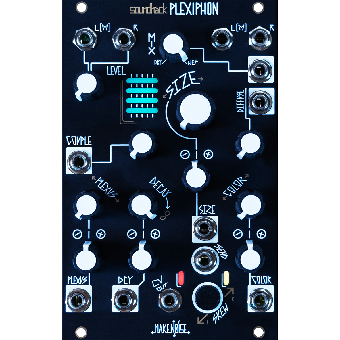Make Noise Soundhack Plexiphon Stereo Spatial Texturizer Eurorack Module - MusicMarket