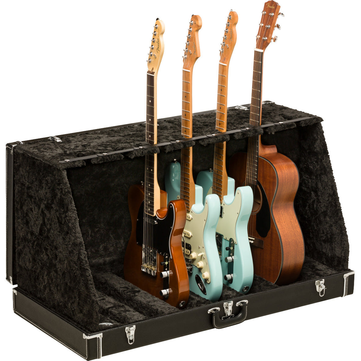 Fender Classic Series 7 Guitar Case Stand - Black - View 2 | MusicMarket