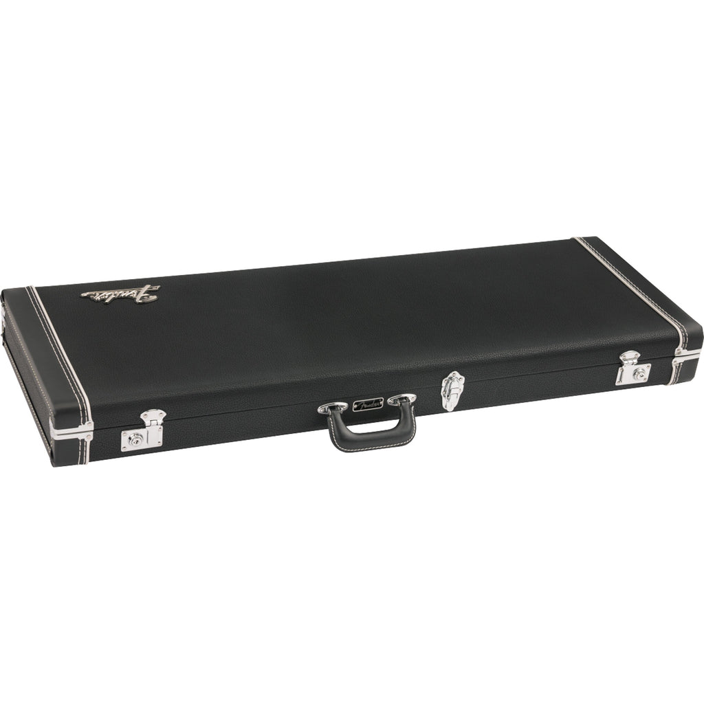 Fender Classic Series Wood Case - Strat/Tele, Left-Hand, Black - View 3 | MusicMarket