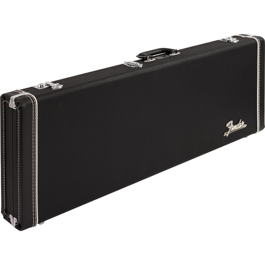 Fender Classic Series Wood Case - Strat/Tele, Left-Hand, Black - MusicMarket
