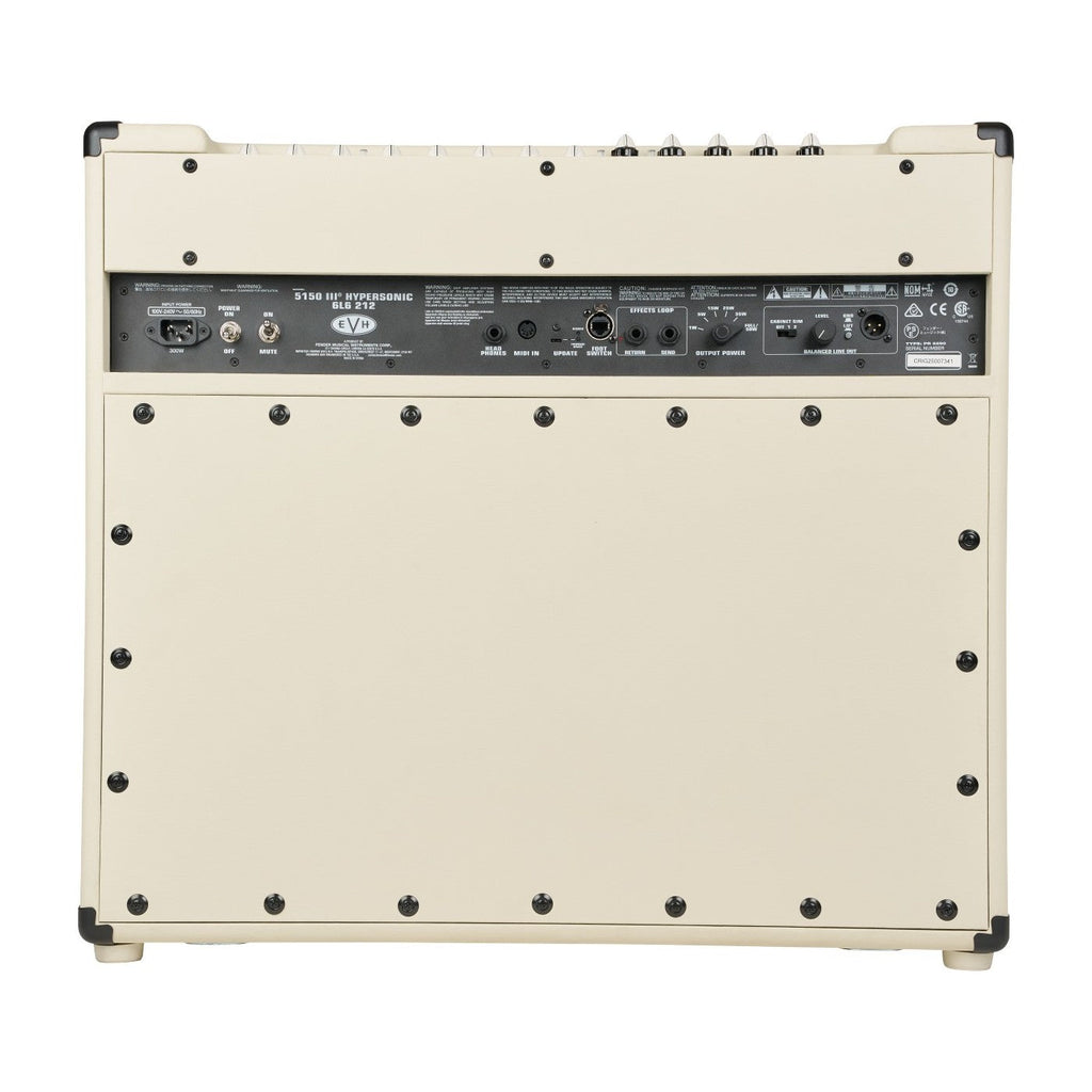 EVH 5150III Hypersonic 6x6 1x12-Inch Electric Guitar Amplifier - Ivory - View 2 | MusicMarket