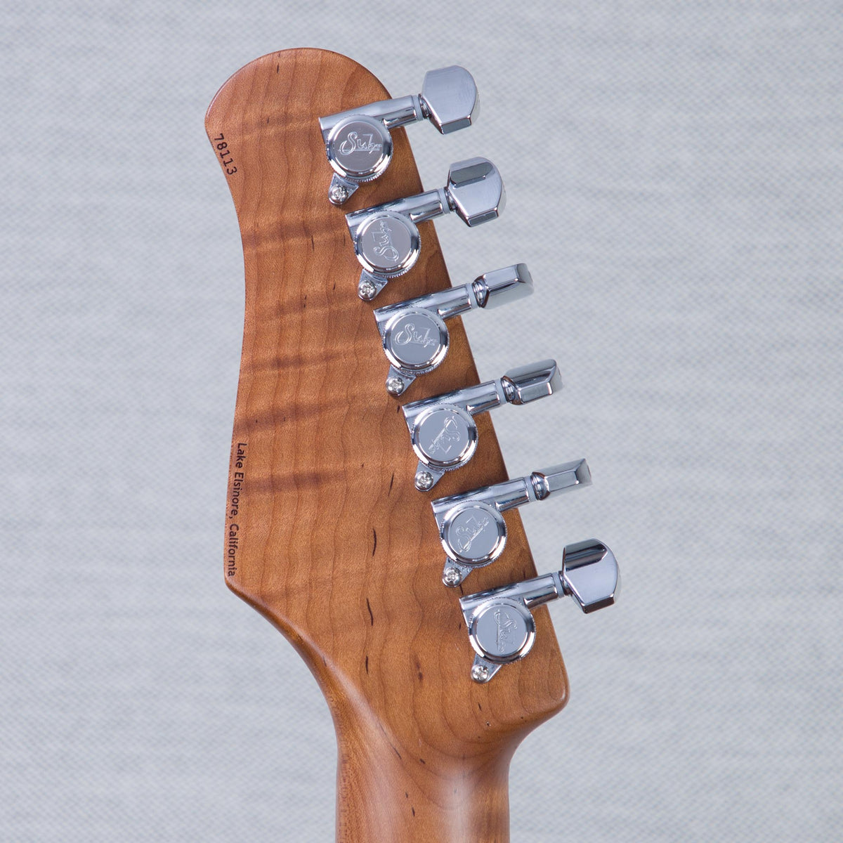 Suhr Limited Edition Classic S Antique Metallic Electric Guitar - Ocean Turquoise Metallic - #78113 - View 7 |