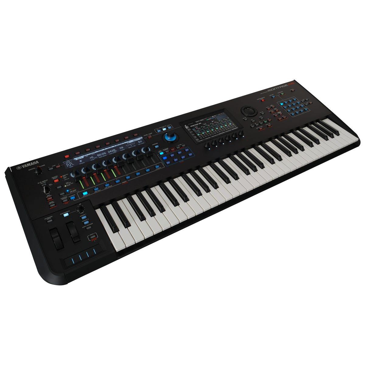 Yamaha Montage M6 2nd Gen 61-Key Flagship Synthesizer - Mint, Open Box Used - View 3 | MusicMarket