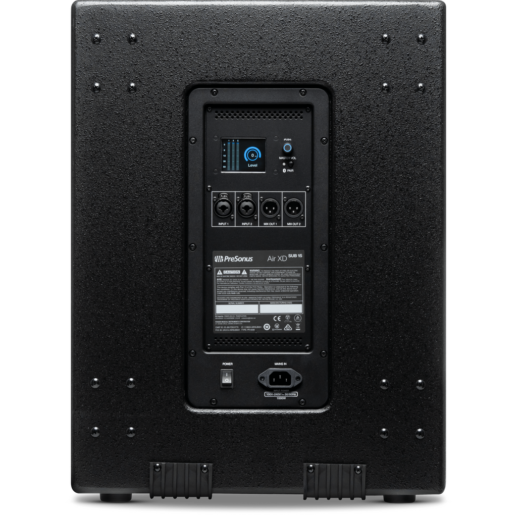 PreSonus AIR XD Sub 15 Active Extended Definition Subwoofer - View 4 | MusicMarket