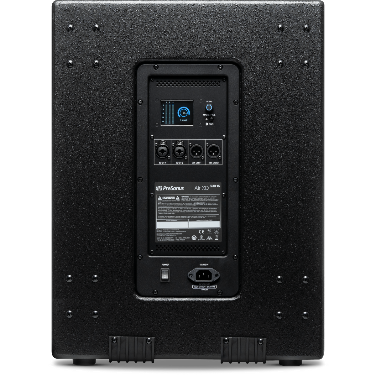 PreSonus AIR XD Sub 15 Active Extended Definition Subwoofer - View 4 | MusicMarket