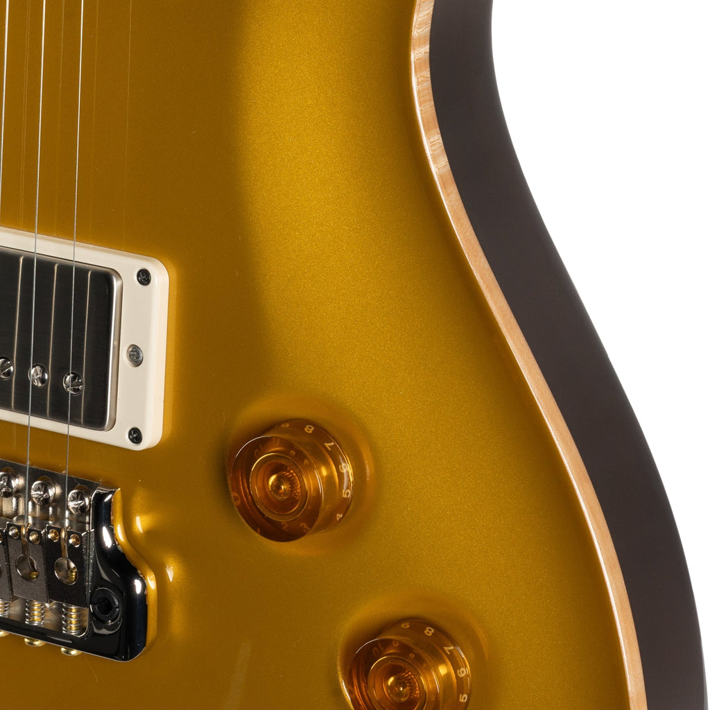 PRS DGT Electric Guitar with Moons Inlay, Gold Top - View 9 | MusicMarket