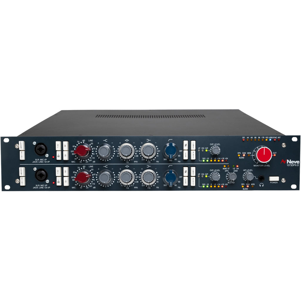 AMS Neve 1073DPX-D Dual 1073 Channel Strip with USB / ADAT Audio Interface - MusicMarket