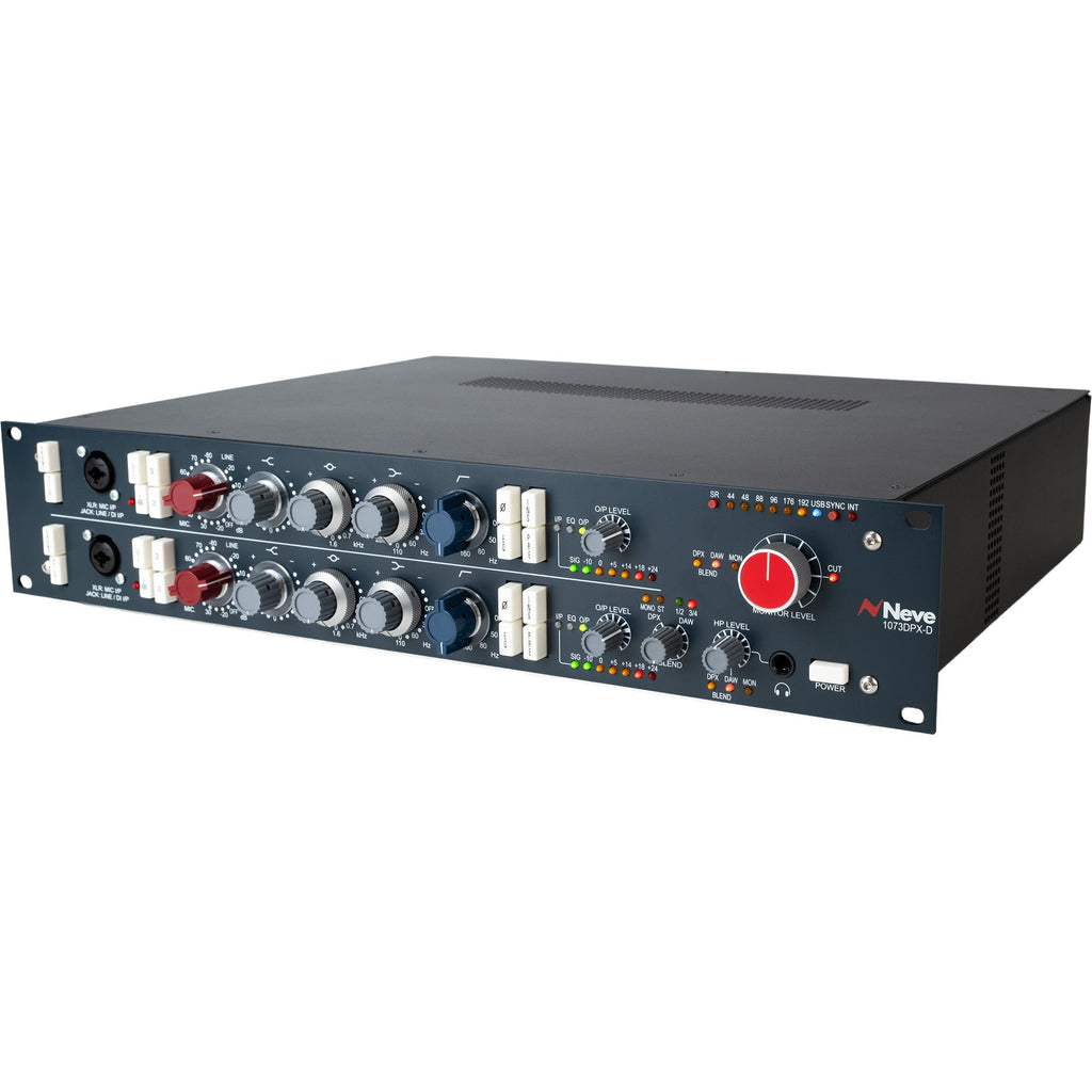 AMS Neve 1073DPX-D Dual 1073 Channel Strip with USB / ADAT Audio Interface - View 3 | MusicMarket