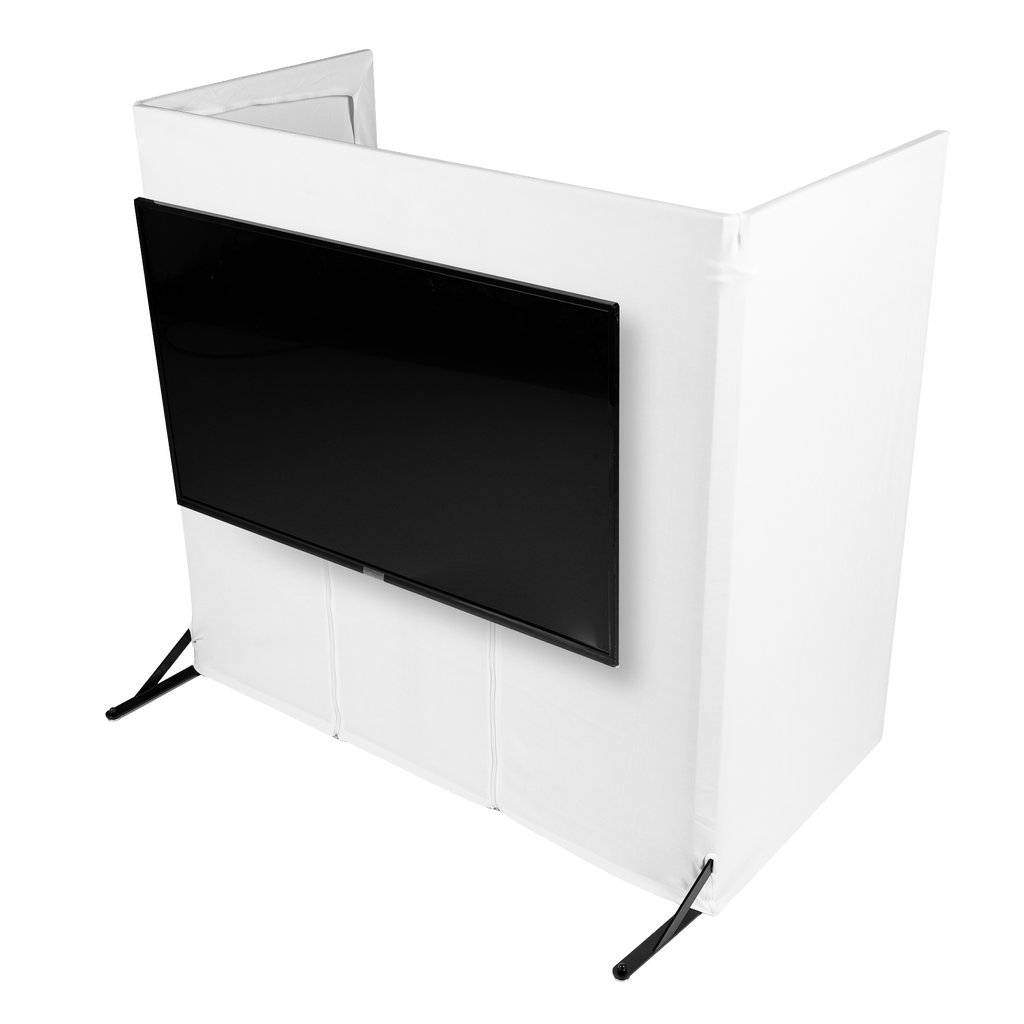 Gator Frameworks GFW-DJFACADE-TVM DJ Facade with TV Mount - View 12 | MusicMarket
