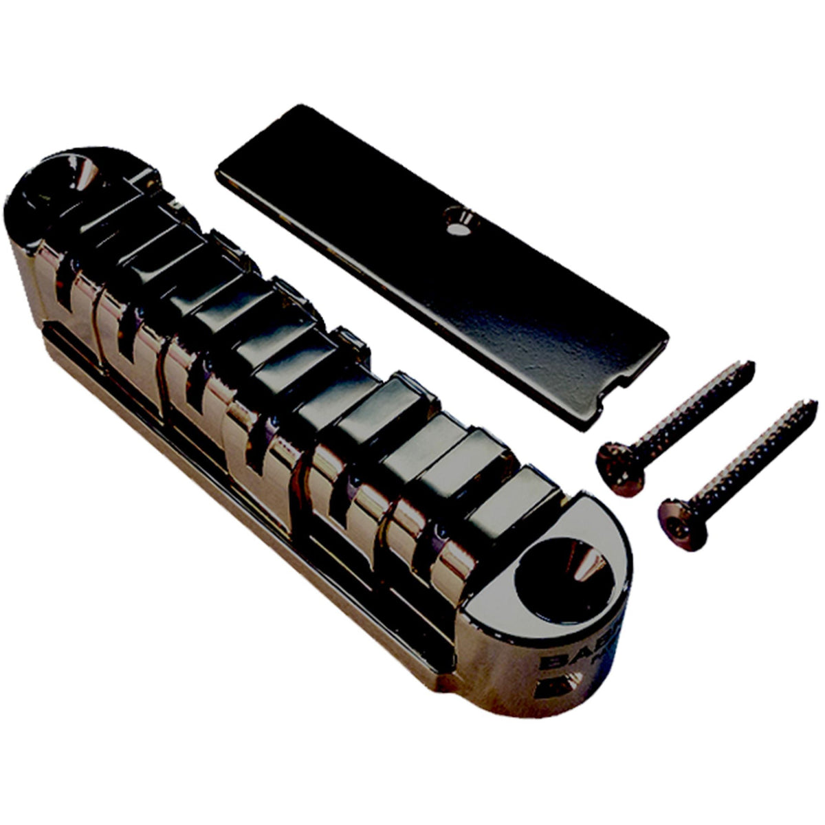 Babicz Full Contact FCH Tune-O-Matic Style Bridge - Black - MusicMarket