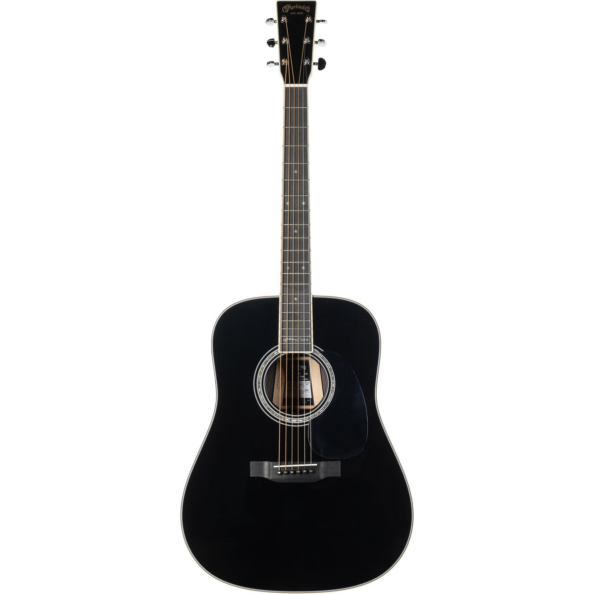 Martin D-35 Johnny Cash Special Edition Acoustic Guitar - Black - View 2 | MusicMarket