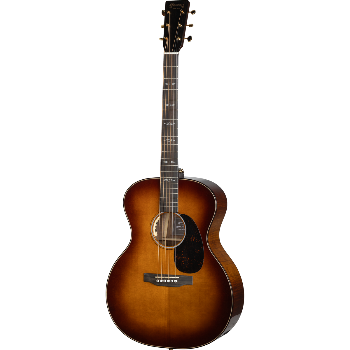 Martin GPE Inception Maple Acoustic Electric Guitar - Amber Fade Sunburst - View 8 | MusicMarket
