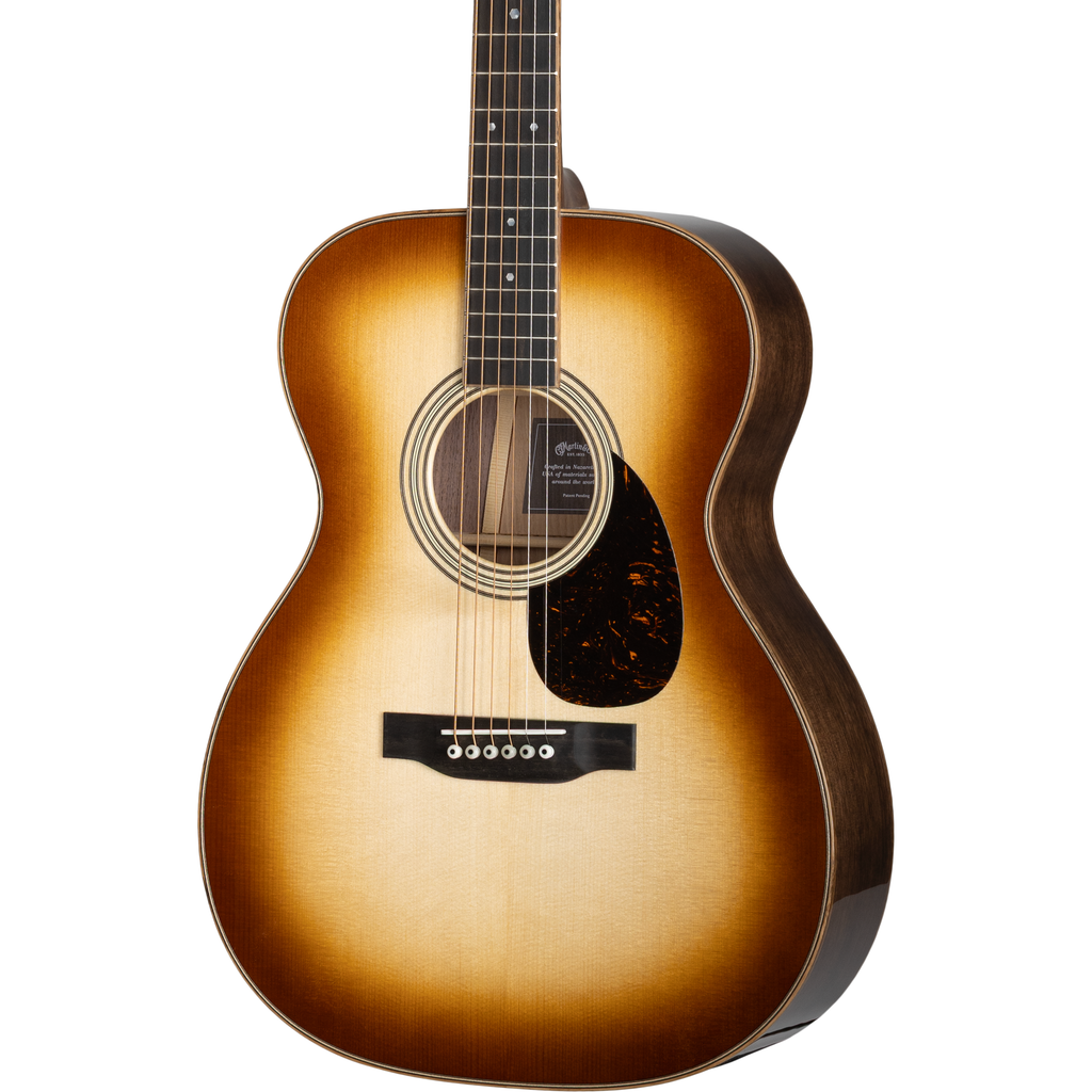 Martin OM-35 Inception Acoustic Guitar - Dark Toasted Burst - View 10 | MusicMarket