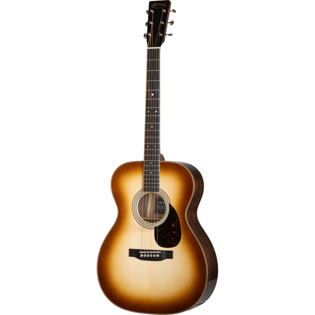 Martin OM-35 Inception Acoustic Guitar - Dark Toasted Burst - View 7 | MusicMarket