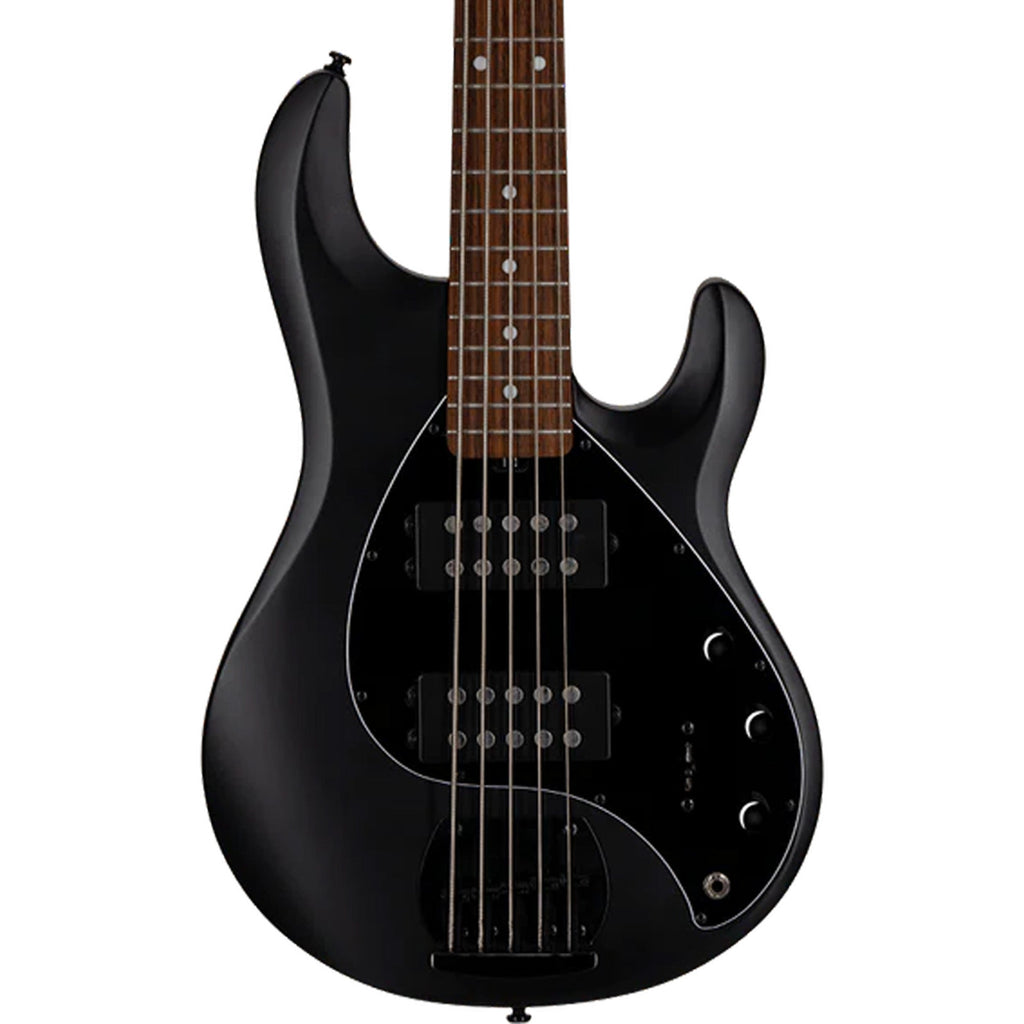 Sterling By Music Man StingRay RAY5HH Bass Guitar - Stealth Black - MusicMarket