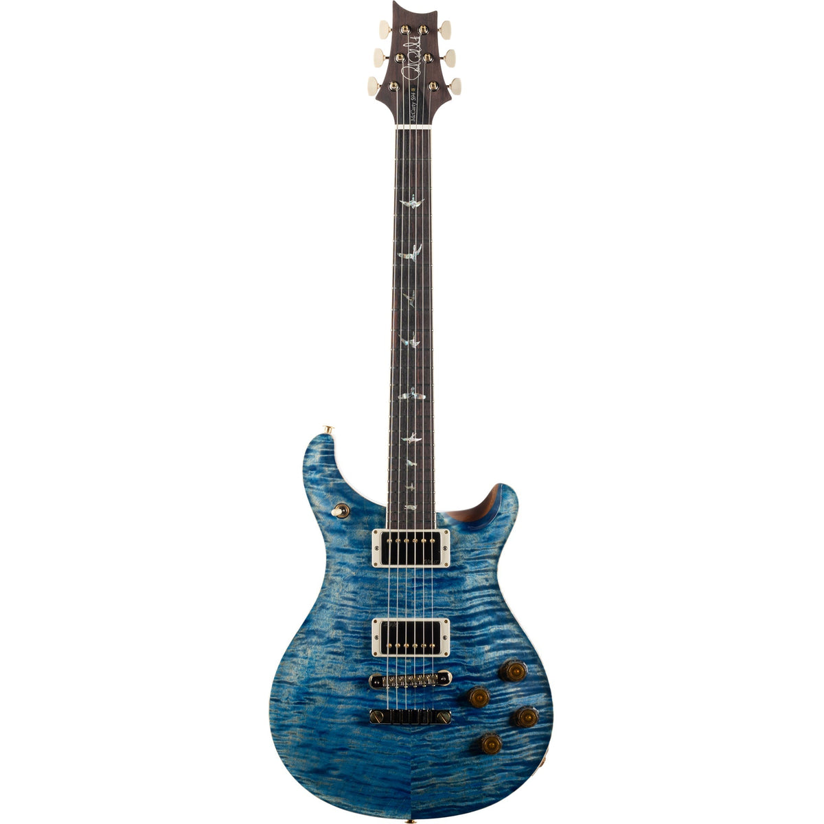 PRS McCarty 594 10 Top Electric Guitar, Faded Blue Jean - View 2 | MusicMarket